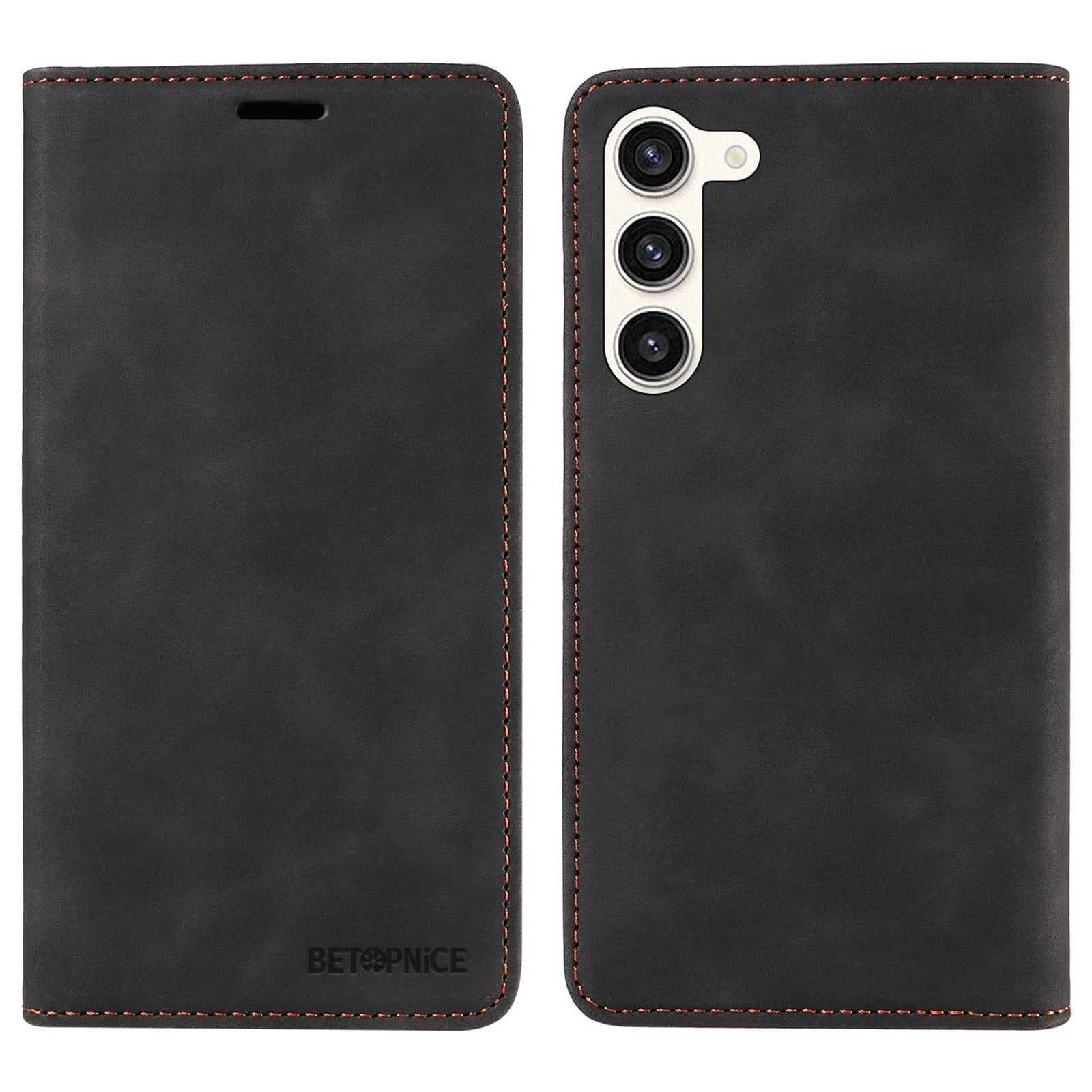 BETOPNICE 003 kryt telefonu pro Samsung Galaxy S23 RFID blokovací peněženka kožený stojánek nárazuvzdorný BETOPNICE 003 kryt telefonu pro Samsung Galaxy S23 RFID blokovací peněženka kožený stojánek nárazuvzdorný